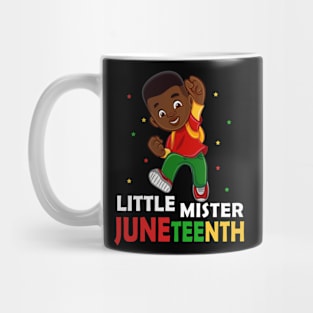 Kids Little Mister Juneteenth Cute Melanin Pride African American Mug